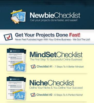 Product picture Newbie Checklist